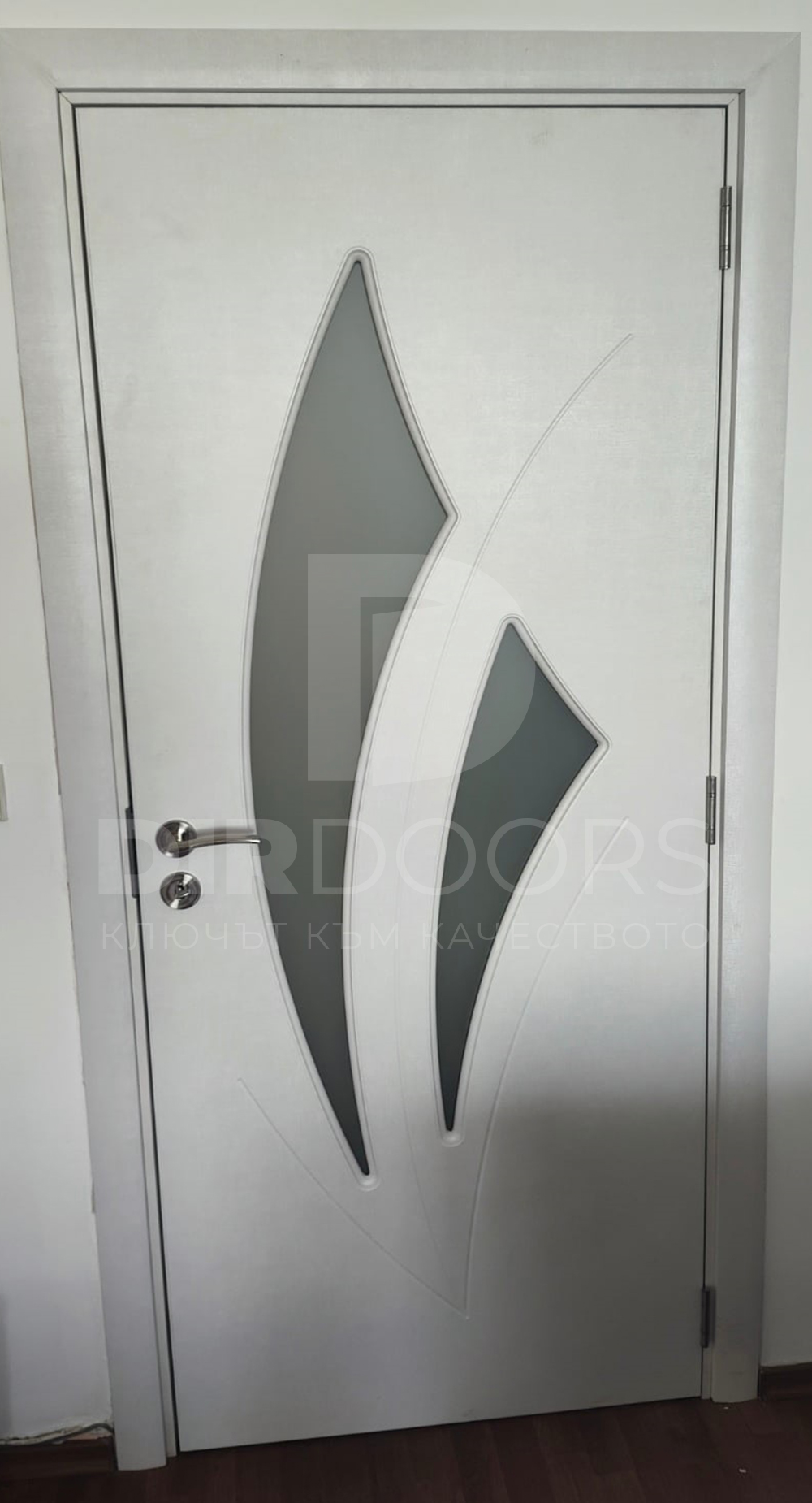 поръчване на сигурна зелена врата за апартамент от Best Doors